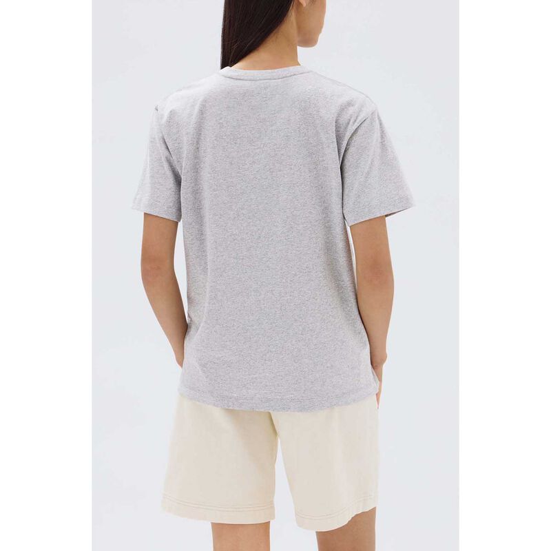 Assembly Label Womens Atelier Logo Tee Heather Grey Marle image number 1